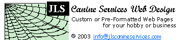 JLS Canine Services Web Design Logo