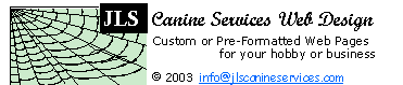 JLS Canine Services Web Design